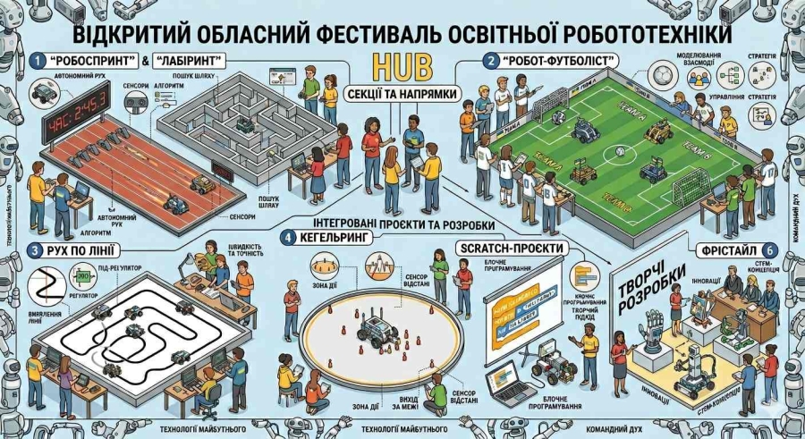 Запрошуємо на Фестиваль робототехніки 2026!